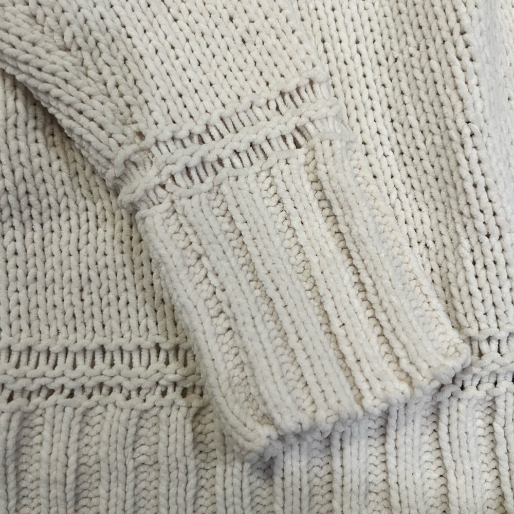 Aerie Cream Turtleneck Sweater - Picture 5 of 5